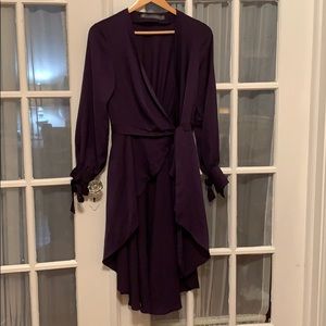 Alton Gray Hi-Low cardigan or top